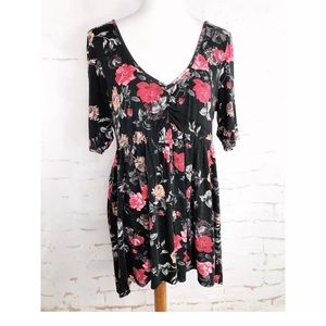 Torrid Floral Shirt Dress